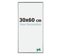 Your Decoration - Cadre photo 30x60 cm - Champagne - Cadre Photo en Plastique Avec Verre acrylique - Anti-Reflet - Cadre 30x60 - Evry