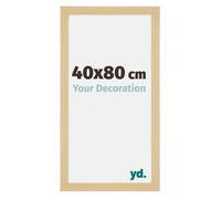 Your Decoration - Cadre photo 40x80 cm - Décor Érable - Cadre Photo en MDF Avec Verre acrylique - Anti-Reflet - Cadre 40x80 -