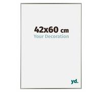 Your Decoration - Cadre photo 42x60 cm - Champagne - Cadre Photo en Plastique Avec Verre acrylique - Anti-Reflet - Cadre 42x60 - Evry