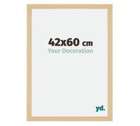 Your Decoration - Cadre photo 42x60 cm - Décor Érable - Cadre Photo en MDF Avec Verre acrylique - Anti-Reflet - Cadre 42x60 -