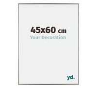 Your Decoration - Cadre photo 45x60 cm - Champagne - Cadre Photo en Plastique Avec Verre acrylique - Anti-Reflet - Cadre 45x60 - Evry