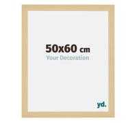 Your Decoration - Cadre photo 50x60 cm - Décor Érable - Cadre Photo en MDF Avec Verre acrylique - Anti-Reflet - Cadre 50x60 -