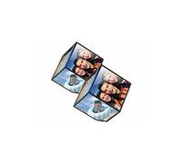 Your Design : 2 cadres photo cubique rotatif