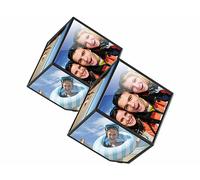 2 cadres photo cubique rotatif [Your Design]