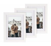 Your Design 3 cadres photo 20 x 15 cm en acrylate - coloris blanc