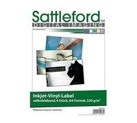 4 feuilles A4 autocollantes plastifiées [Your Design]