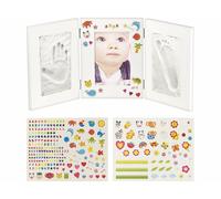 Your Design : Cadre 3 en 1 spécial bébé avec photo et moulages - Grand G