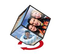 Your Design Cadre photo cubique rotatif