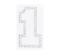 Your Design Motif ''1'' pour vêtements 57 X 100 mm