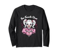 Your Favorite Clown Girlfriend Visage De Clowngirl Manche Longue