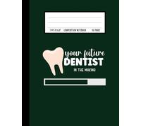 Your Future Dentist Composition Notebook: Cute Notebook Gift For Dentistry School Students and Anyone Who Wants To Become A Dentist