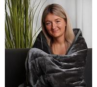 your GEAR Cameri Couverture thérapeutique 6 kg, couverture lestée, 135 x 200 cm, pour adultes, couverture anti-stress pour un meilleur sommeil, lourde en coton et micro velours