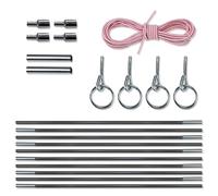 your GEAR FRP Kit de réparation d'arceaux de tente en fibre de verre 12,7 mm