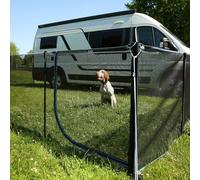 your GEAR Larino Door - Porte de 2 m de large - Clôture mobile pour chiens, enclos d'extérieur - Camping & jardin, infiniment extensible
