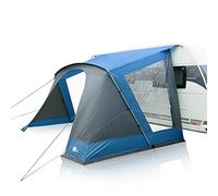 your GEAR Pare-soleil Sharki pour caravane - 2 tailles avec largeur de 330 ou 400 cm - Profondeur 250 cm - UPF 50+ - Auvent pour caravane ou camping-car avec armature en aluminium, 2 fenêtres