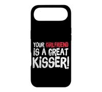 Your Girlfriend is A Great Kisser Funny Gag Coque pour iPhone Air