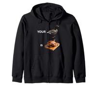 Your Goose is Cooked Pun Humour pour Les Amoureux des Animaux Sweat à Capuche