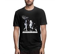 Your Lie in April T Shirt Mens Short Sleeve Shirt Sports Novelty Round Neck Cotton Tshirt Manches Courtes(Small)