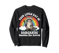 Your Little Ray of Sarcastic Sunshine Has Arrived Drôle Sweatshirt