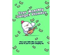 Your Monthly Budget Planner with Cute Chicken: Bills and Payment Tracker | Annual Finance Worksheets
