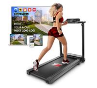 Your Move Tapis Roulant Compact 14 km/h, Bluetooth + Applications interactives, Tapis Roulant électrique Pliable, Support pour Tablette, écran LED, Garantie et Assistance Italie, Next 2000