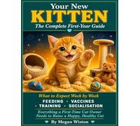 Your New Kitten: The Complete First-Year Guide. What to Expect W y Week, How to Feed, Vaccinate, Train, and Socialise Your Kitten, and Everything a First-Time Cat Owner Needs to Raise a Happy.