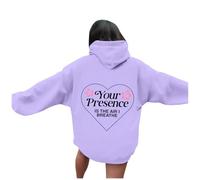 Your Presence Is The Air I Breathe Sweat à capuche léger pour femme 2025 Été Graphique Vêtements à capuche tendance Western Beach Hauts décontractés Pull gothique Y2K College Mignon Workou Doux