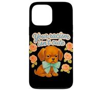 Your Racism is Not Cute Retro Esthetic Design Coque pour iPhone 13 Pro Max