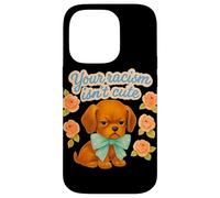 Your Racism is Not Cute Retro Esthetic Design Coque pour iPhone 14 Pro