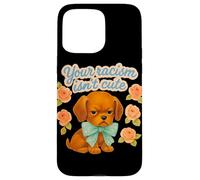 Your Racism is Not Cute Retro Esthetic Design Coque pour iPhone 15 Pro Max