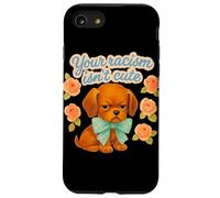 Your Racism is Not Cute Retro Esthetic Design Coque pour iPhone SE (2020) / 7/8