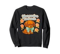 Your Racism is Not Cute Retro Esthetic Design Sweatshirt