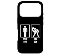 Your Son My Son Dad Père Mom Mother Muay Thai Coque pour iPhone 17 Pro