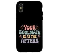 Your Soulmate is at The Afters Flirt de fête de Club |- Coque pour iPhone X/XS