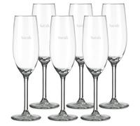 your surprise Coupes de Champagne personnalisées - Flûtes à Champagne en Verre avec une Gravure de grande Qualité réalisée au Laser, Personnalisable avec Nom et Texte (6)