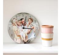 your surprise Horloge personnalisée avec Photo - Cadeau Anniversaire Homme & Femme personnalisé ou Un Anniversaire, Un Mariage ou Un Moment Spécial