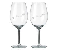 your surprise Verre à Vin Rouge Personnalisable avec Nom - Verre à Vin Gravé avec Nom: Personnalisable avec du Texte, Différents Designs et Polices D'écritures (2)