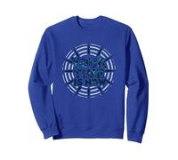 Your Time is Now Design Graphique motivant Sweatshirt, Unisexe pour Adultes, Bleu Royal, M