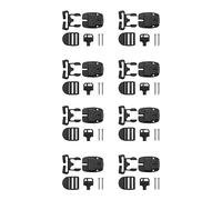 Your TubPlastic Locks Clip Set de clips d'accès non autorisé Fixation rapide Idéal pour les propriétaires de spas en plein air