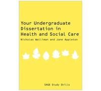 Your Undergraduate Dissertation In Health And Social Care