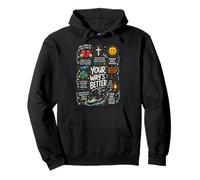 Your Ways Better Than My Ways Bible Religieuse chrétienne Sweat à Capuche
