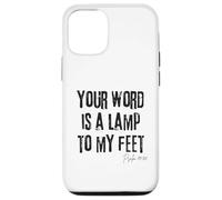 Your Word is a Lamp to My Feet Psaume 119:105 Bible Light Coque pour iPhone 12/12 Pro