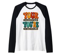 Your You're Funny Grammar English Teacher Humor Manche Raglan