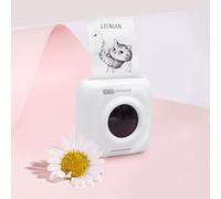 Portable Mini imprimante sans Fil Bluetooth 4.0 Imprimante Photo Machine à fabriquer Le Papier d'impression de Poche Imprimante Thermique Bluetooth Pratique pour Android/iOS