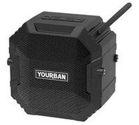 Yourban Getone 15 Black - Enceinte Nomade Bluetooth Compacte Noir Enceintes Sans Fil