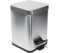 YourCasa 1234567890® Poubelle de salle de bain [5 L] - Design élégant - Petite poubelle de salle de bain - Poubelle à cosmétiques - Poubelle de salle de bain avec couvercle et fermeture douce - Poubel