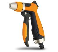 YourCasa Douchette de jardin en aluminium - Pulvérisateur de jardin réglable - Pulvérisateur de douche avec embout de tuyau d'arrosage - Douchette à main - Pistolet à eau de jardin - Seringue de