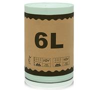 YourCasa® Lot de 50 sacs en biomüllbeutel 100 % compostables, indéchirables et denses, pour poubelle biologique, composteur, 6 l