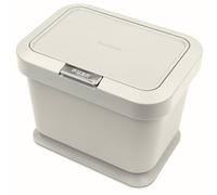 YourCasa Poubelle de compost organique pour cuisine, 5 L, couvercle avec mécanisme à bouton, poubelle de compost pour les déchets organiques quotidiens, anti-odeurs, poubelle organique, composteur de