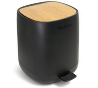 YourCasa® Poubelle salle bain [5L] Design élégant - 30% de plastique en moins - Poubelles salle de bain - poubelle WC - poubelle toilette poubelle design poubelle 5l poubelle toilette wc (Noie)